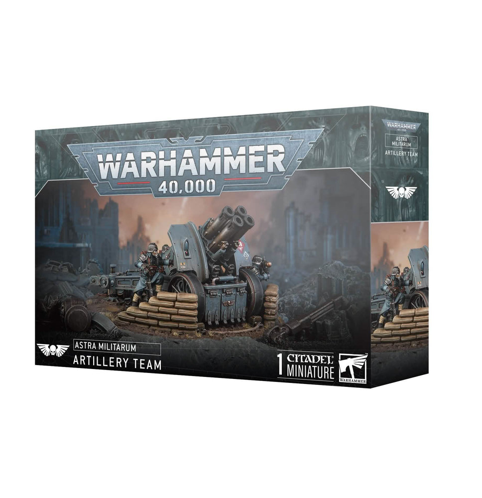 WARHAMMER 40,000 ASTRA MILITARIUM KRIEG ARTILLERY TEAM