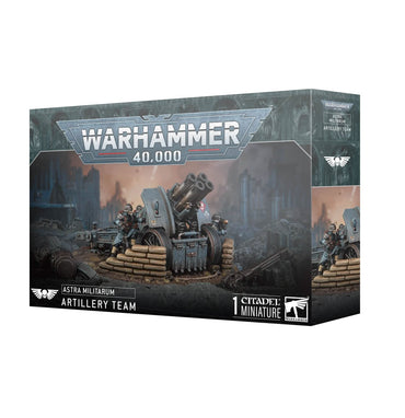 WARHAMMER 40,000 ASTRA MILITARIUM KRIEG ARTILLERY TEAM