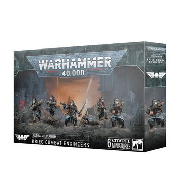 WARHAMMER 40,000 ASTRA MILITARIUM KRIEG COMBAT ENGINEERS