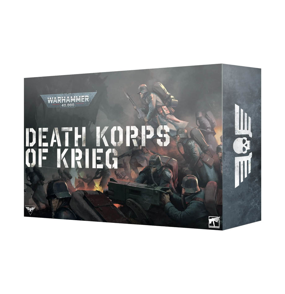 WARHAMMER 40,000 ASTRA MILITARUM DEATH KORPS OF KRIEG ARMY SET