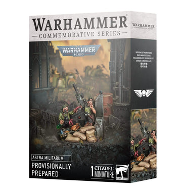 WARHAMMER 40,000 ASTRA MILITARUM PROVISIONALLY PREPARED COMMEMORATIVE SERIES