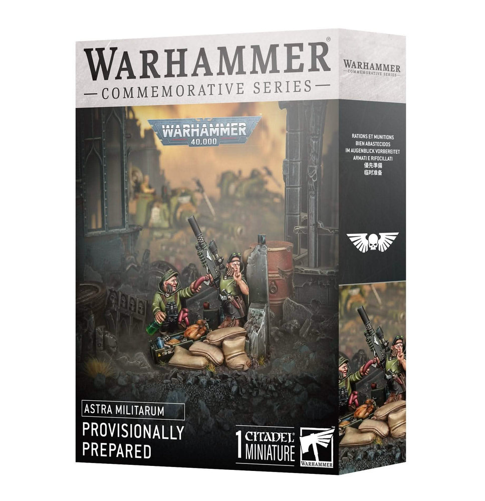 WARHAMMER 40,000 ASTRA MILITARUM PROVISIONALLY PREPARED COMMEMORATIVE SERIES