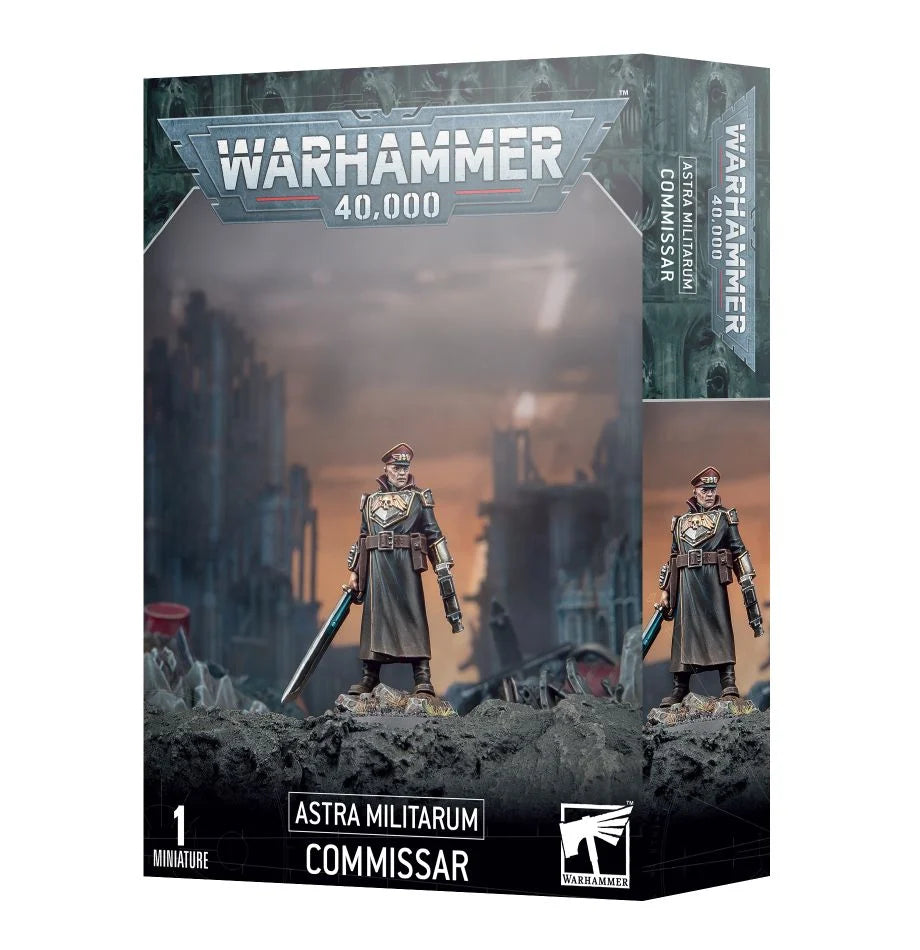 WARHAMMER 40,000 ASTRA MILITARUM COMMISSAR