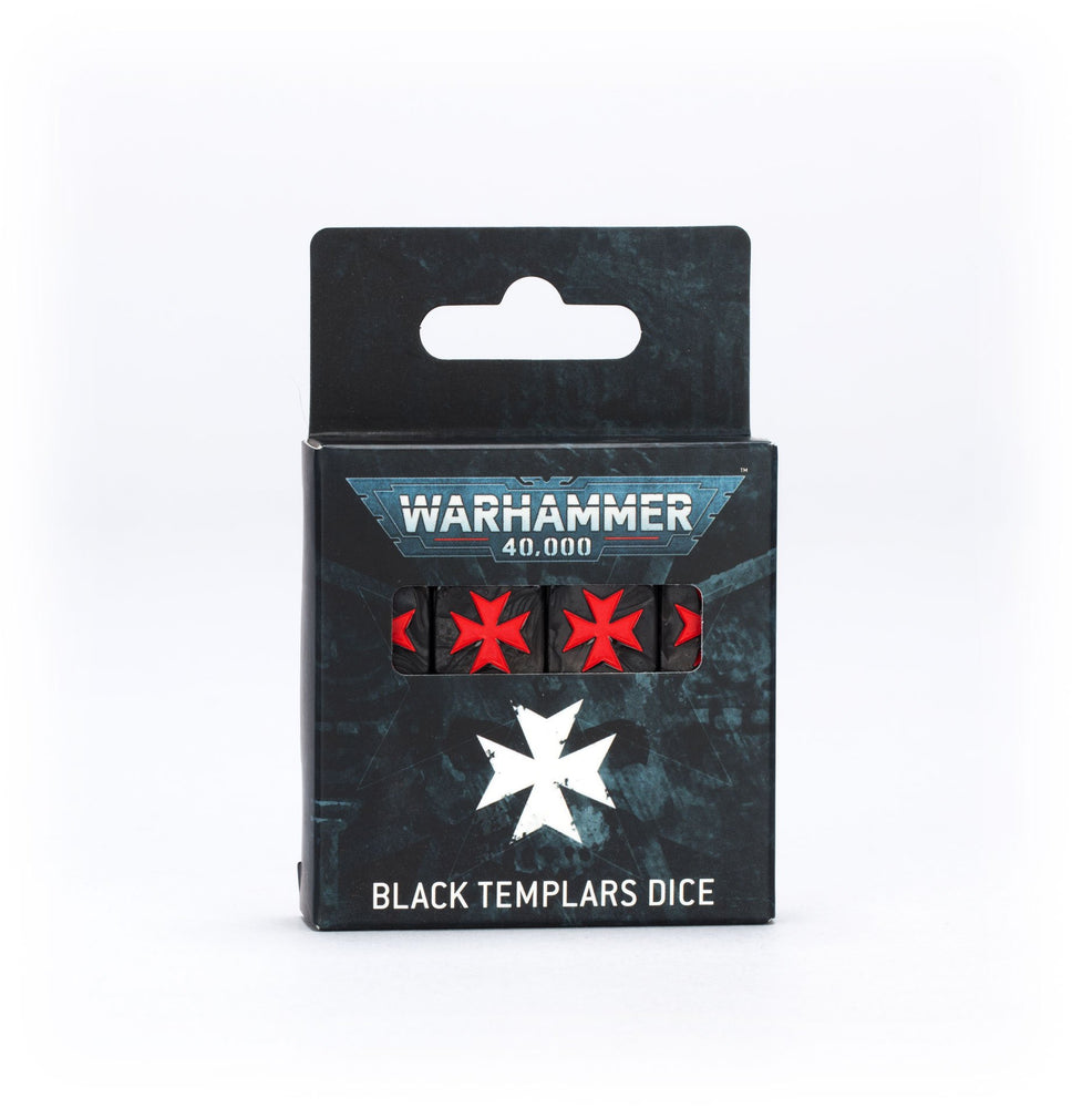 WARHAMMER 40,000 BLACK TEMPLARS SET OF 16 DICE