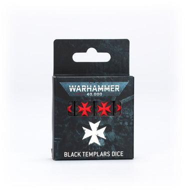 WARHAMMER 40,000 BLACK TEMPLARS SET OF 16 DICE
