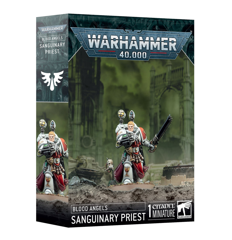 WARHAMMER 40,000 BLOOD ANGELS SANGUINARY PRIEST