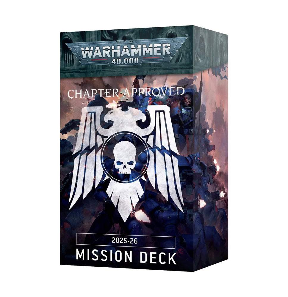 WARHAMMER 40,000 CHAPTER APPROVED MISSION DECK 2025-26