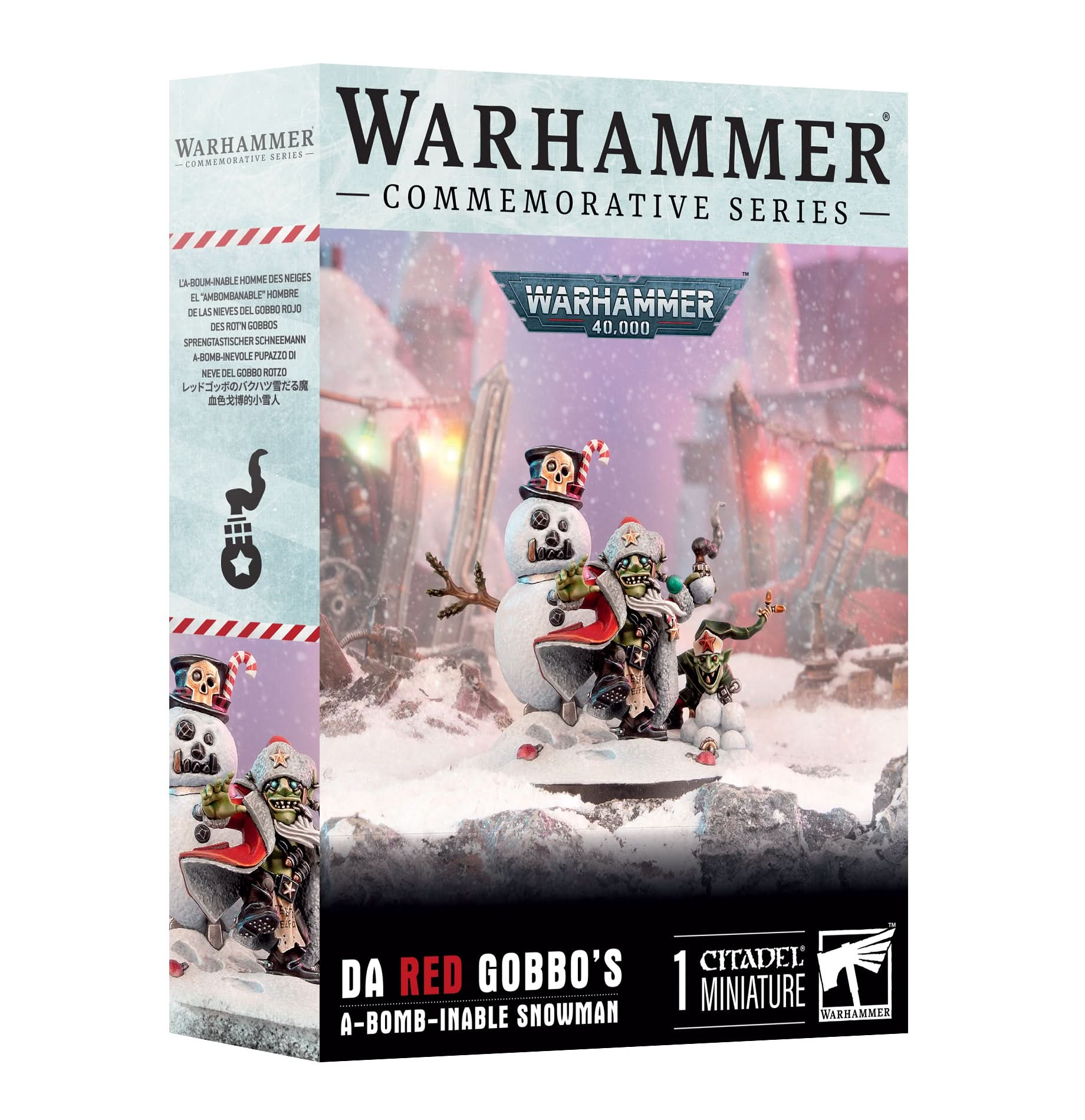 WARHAMMER 40,000 DA RED GOBBOS A-BOMB-INABLE SNOWMAN