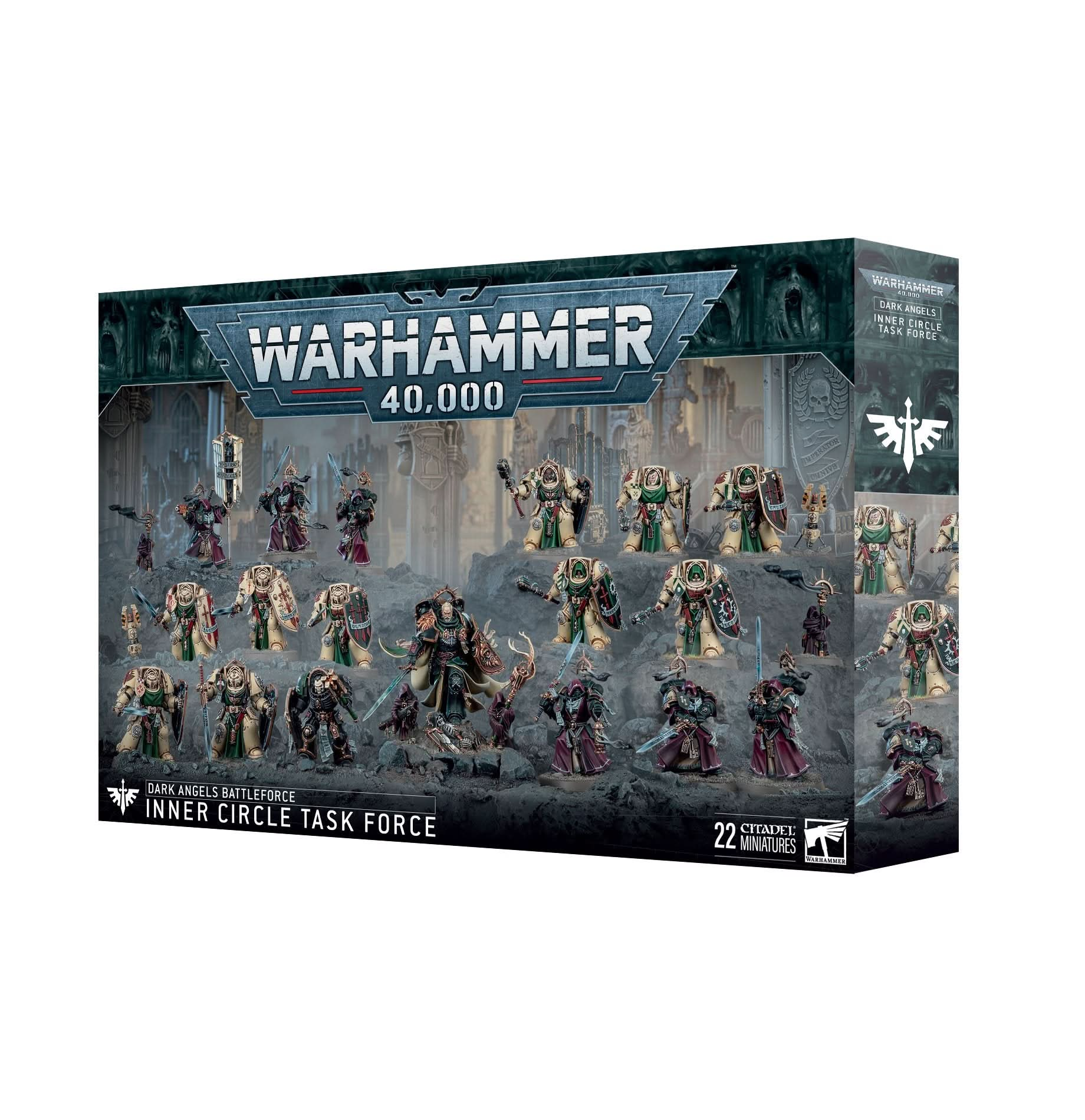 WARHAMMER 40,000 DARK ANGELS INNER CIRCLE TASK FORCE BATTLEFORCE