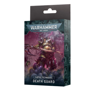 WARHAMMER 40,000 DEATH GUARD DATASHEET CARDS