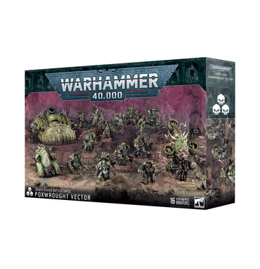WARHAMMER 40,000 DEATH GUARD POXWROUGHT VECTOR BATTLEFORCE