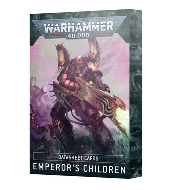 WARHAMMER 40,000 EMPERORS CHILDREN DATASHEET CARDS