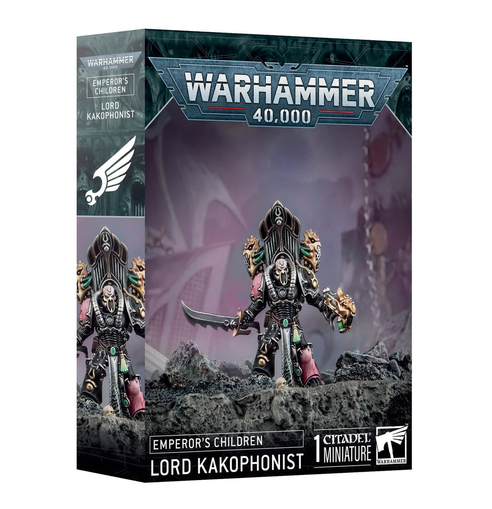 WARHAMMER 40,000 EMPERORS CHILDREN LORD KAKOPHANIST