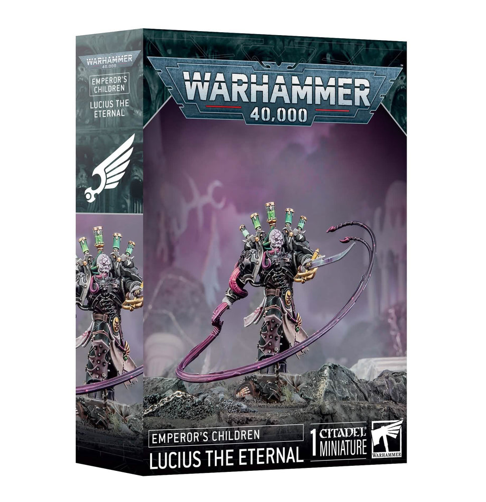 WARHAMMER 40,000 EMPERORS CHILDREN LUCIUS THE ETERNAL