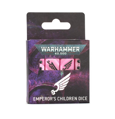 WARHAMMER 40,000 EMPERORS CHILDREN SET OF 16 DICE