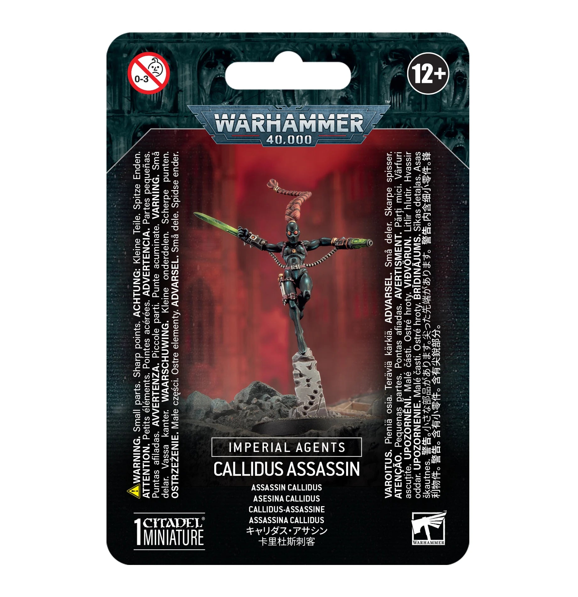 WARHAMMER 40,000 IMPERIAL AGENTS CALLIDUS ASSASSIN