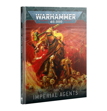 WARHAMMER 40,000 IMPERIAL AGENTS CODEX HARDBACK