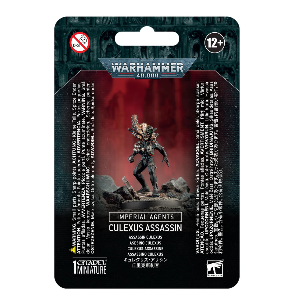 WARHAMMER 40,000 IMPERIAL AGENTS CULEXUS ASSASSIN