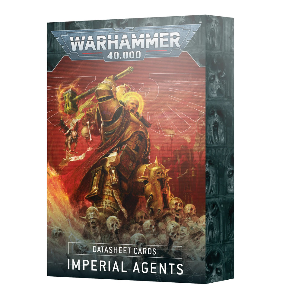 WARHAMMER 40,000 IMPERIAL AGENTS DATASHEET CARDS