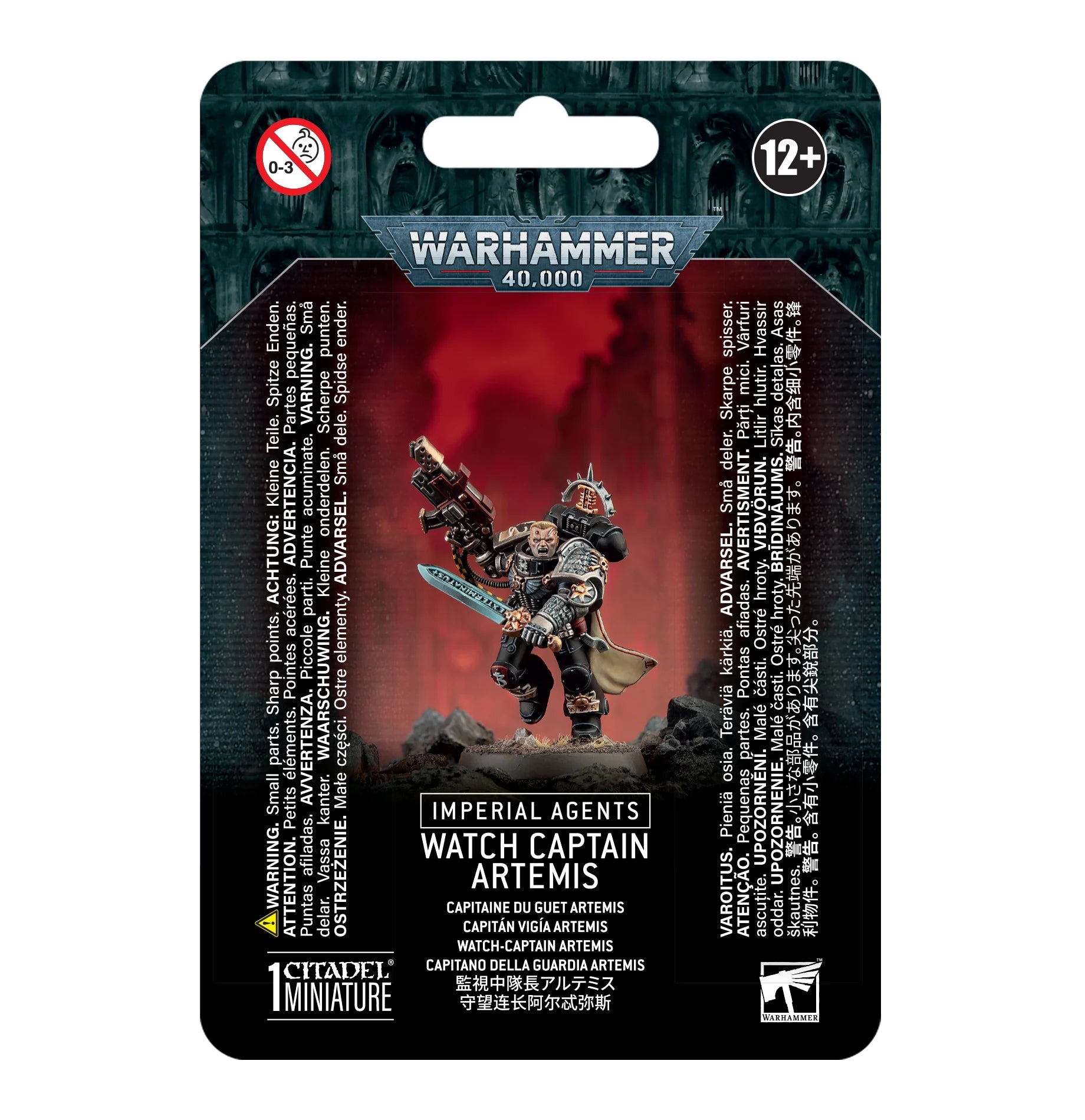 WARHAMMER 40,000 IMPERIAL AGENTS DEATHWATCH CAPTAIN ARTEMIS