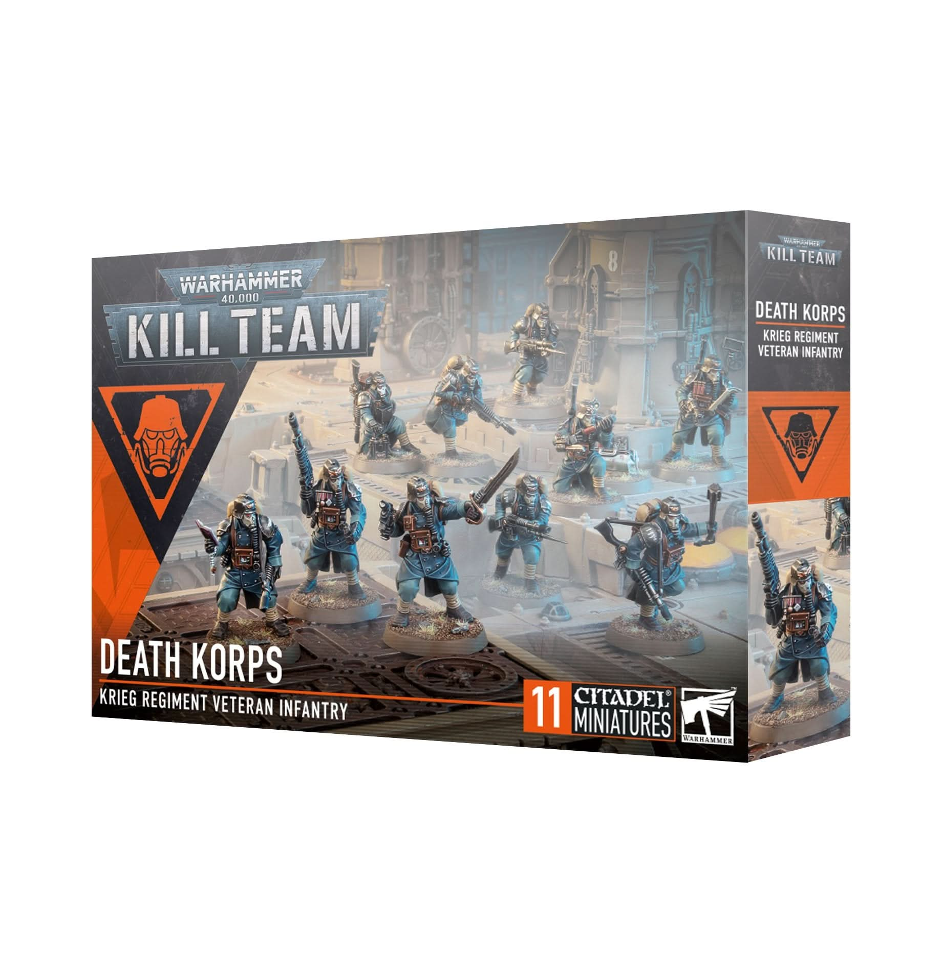 WARHAMMER 40,000 KILL TEAM DEATH KORPS KREIG REGIMENT VETERAN INFANTRY