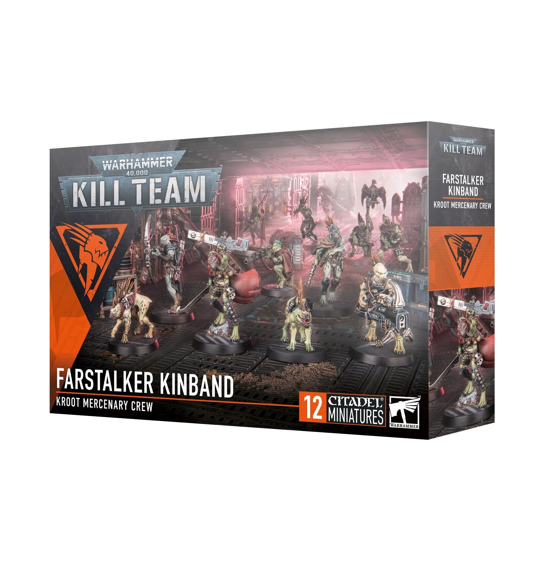 WARHAMMER 40,000 KILL TEAM FARSTALKER KINBAND KROOT MERCENARY CREW