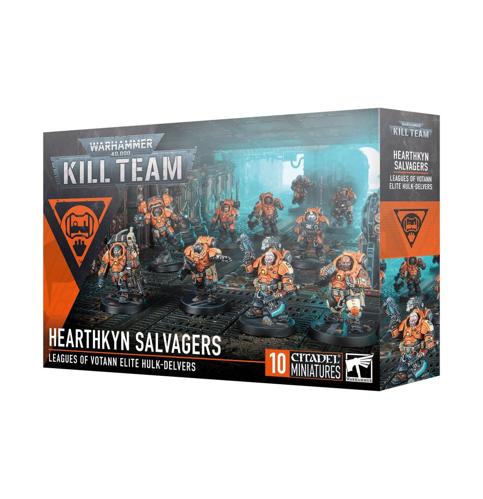 WARHAMMER 40,000 KILL TEAM HEARTHKYN SALVAGERS LEAGUES OF VOTANN ELITE HULK-DELVERS