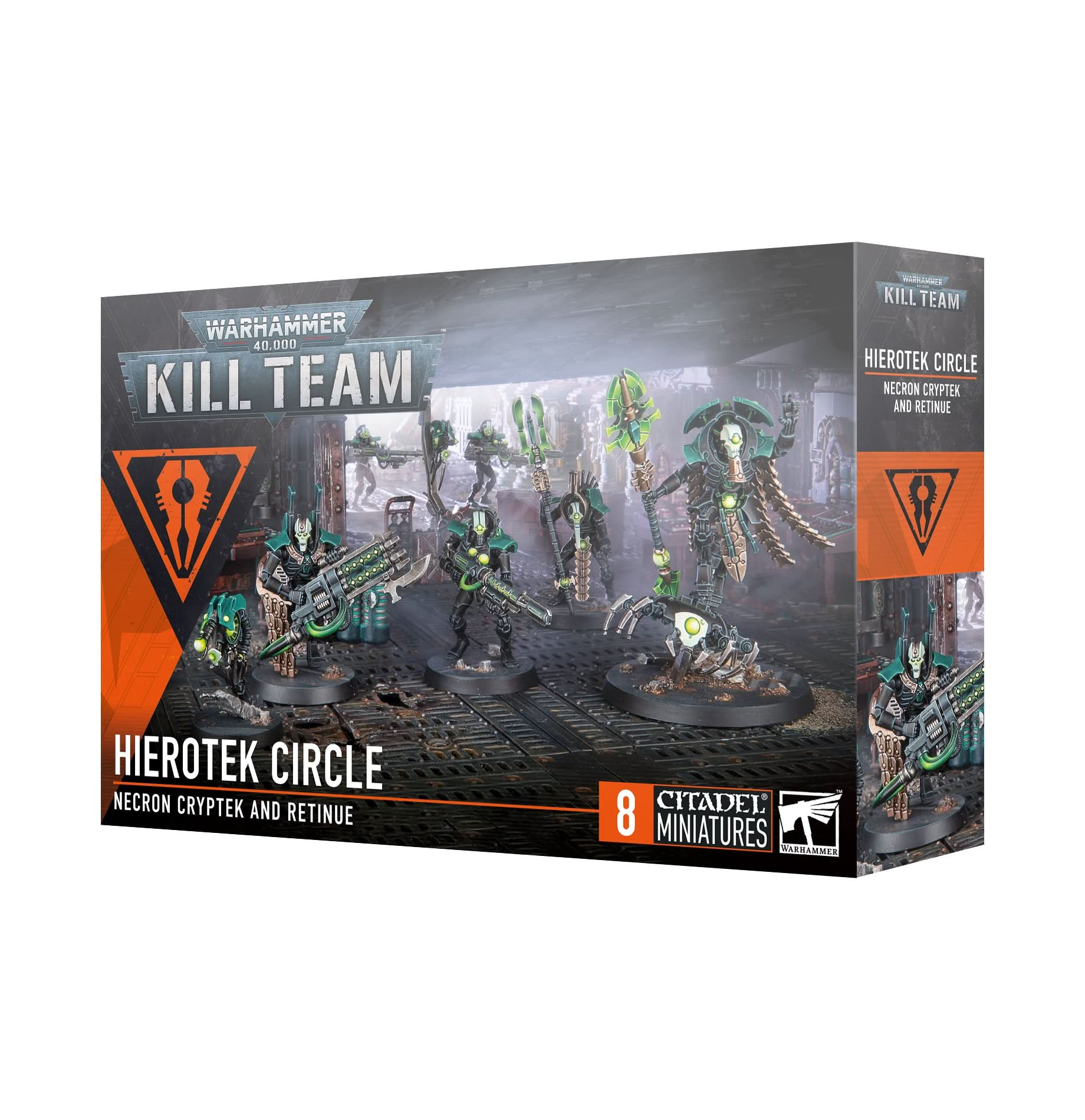 WARHAMMER 40,000 KILL TEAM HIEROTEK CIRCLE NECRON CRYPTEK AND RETINUE