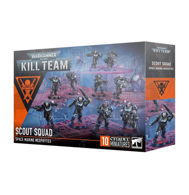 WARHAMMER 40,000 KILL TEAM SPACE MARINE SCOUT SQUAD