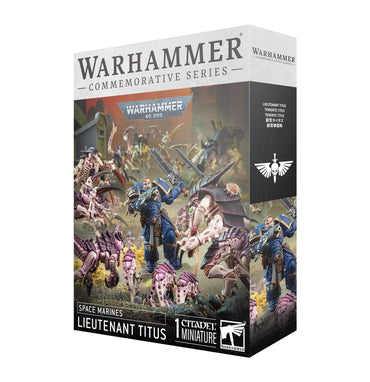 WARHAMMER 40,000 SPACE MARINES LIEUTENANT TITUS