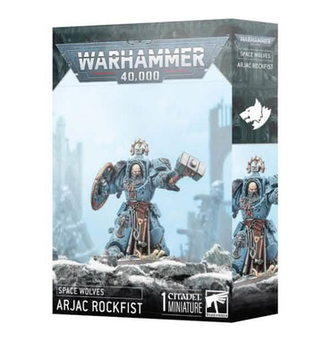 WARHAMMER 40,000 SPACE WOLVES ARJAC ROCKFIST