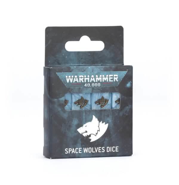 WARHAMMER 40,000 SPACE WOLVES DICE SET OF 16