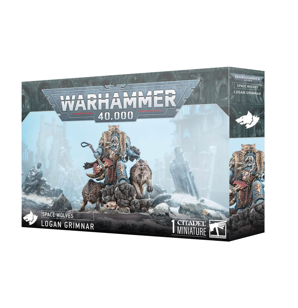 WARHAMMER 40,000 SPACE WOLVES LOGAN GRIMNAR