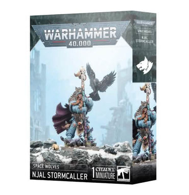 WARHAMMER 40,000 SPACE WOLVES NJAL STORMCALLER