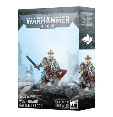 WARHAMMER 40,000 SPACE WOLVES WOLF GUARD BATTLE LEADER