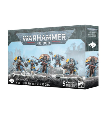 WARHAMMER 40,000 SPACE WOLVES WOLF GUARD TERMINATORS