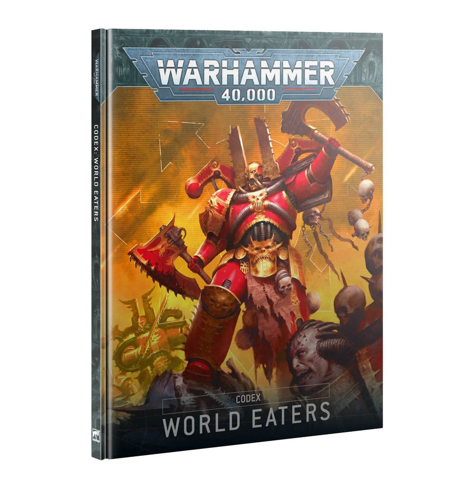 WARHAMMER 40,000 WORLD EATERS CODEX HARDBACK