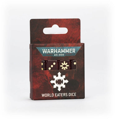 WARHAMMER 40,000 WORLD EATERS DICE SET OF 16