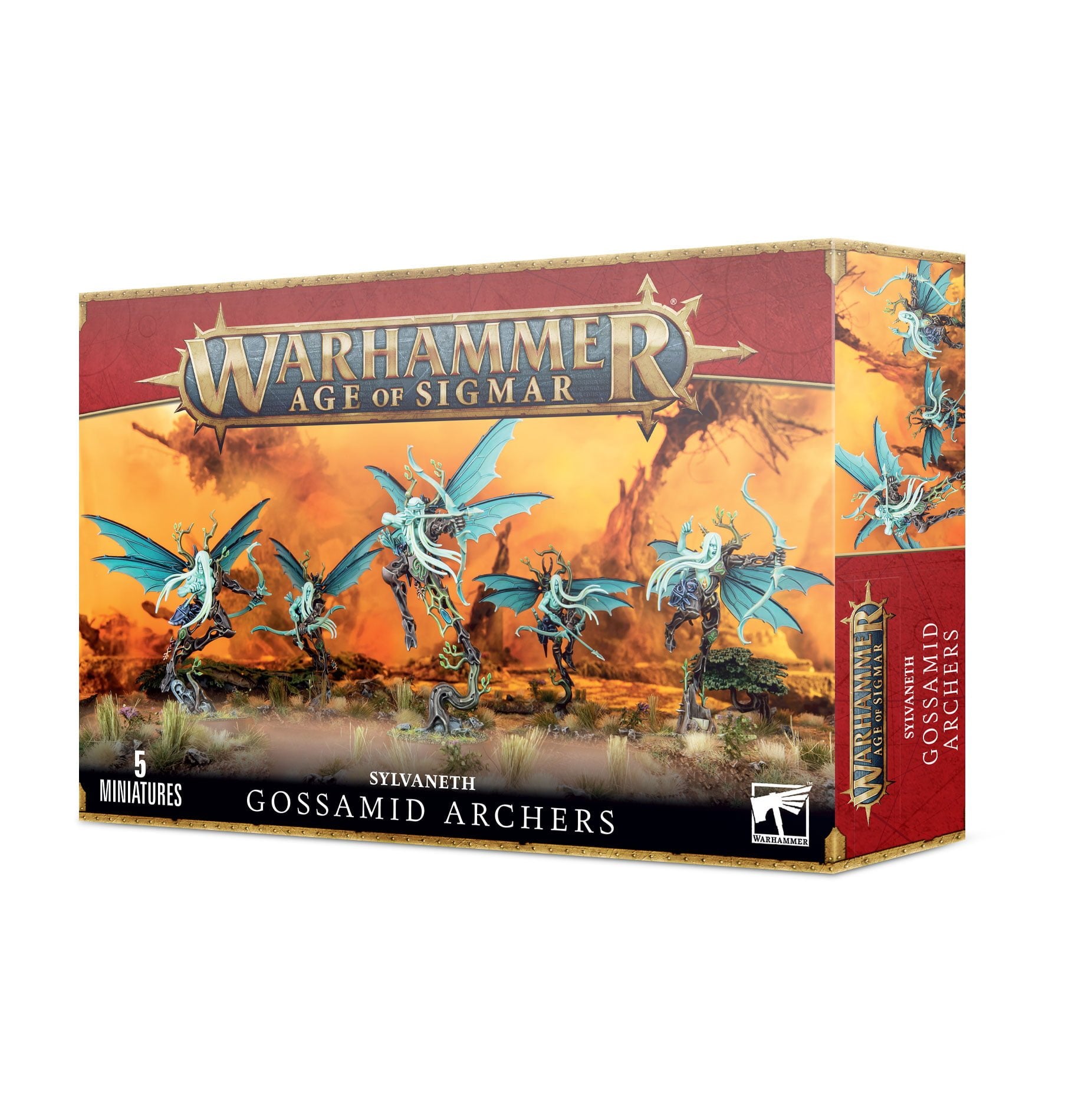 WARHAMMER AGE OF SIGMAR SYLVANETH GOSSAMID ARCHERS