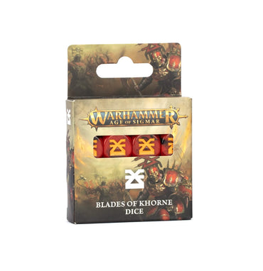 WARHAMMER: AGE OF SIGMAR BLADES OF KHORNE SET OF 16 DICE
