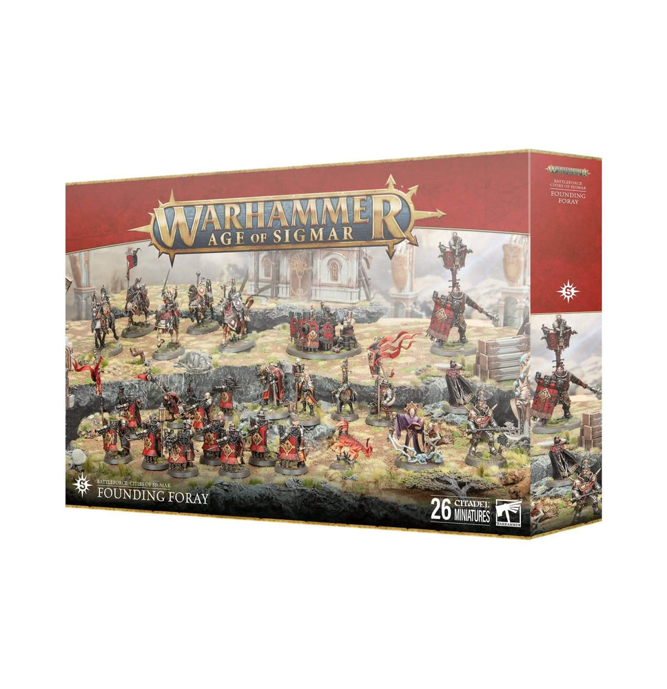 WARHAMMER: AGE OF SIGMAR CITIES OF SIGMAR FOUNDING FORAY BATTLEFORCE