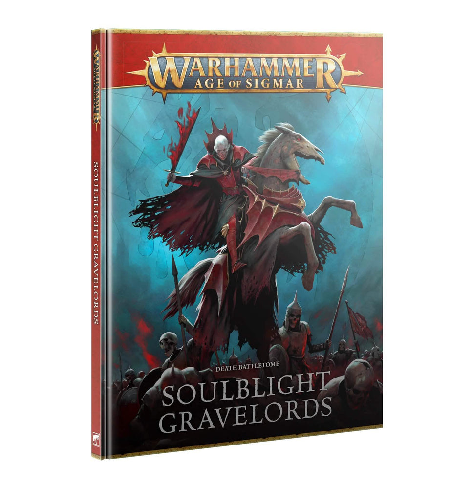 WARHAMMER: AGE OF SIGMAR DEATH BATTLETOME SOULBLIGHT GRAVELORDS HARDBACK