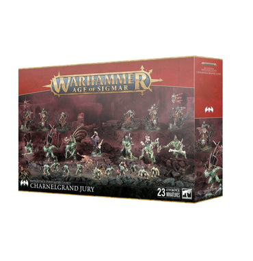 WARHAMMER: AGE OF SIGMAR FLESH-EATER COURTS CHARNELGRAND JURY BATTLEFORCE