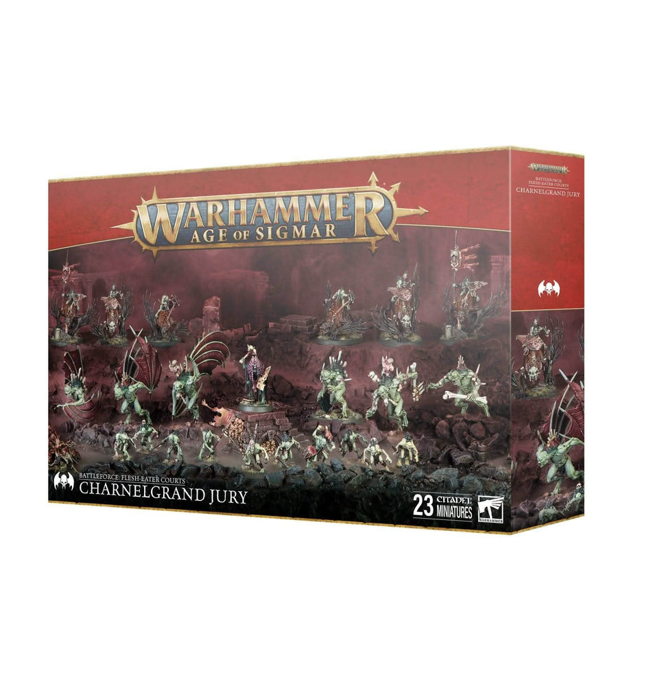 WARHAMMER: AGE OF SIGMAR FLESH-EATER COURTS CHARNELGRAND JURY BATTLEFORCE