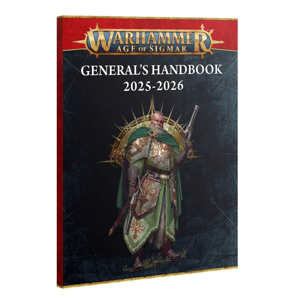 WARHAMMER: AGE OF SIGMAR GENERALS HANDBOOK 2025-2026 SOFTBACK