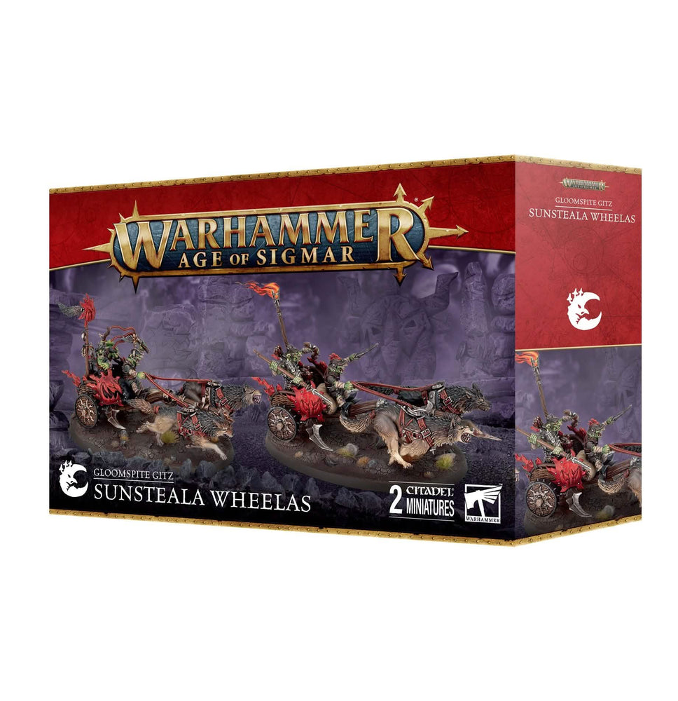WARHAMMER: AGE OF SIGMAR GLOOMSPITE GITZ: SUNSTEALA WHEELAS