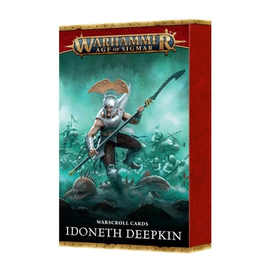 WARHAMMER: AGE OF SIGMAR IDONETH DEEPKIN WARSCROLL CARDS