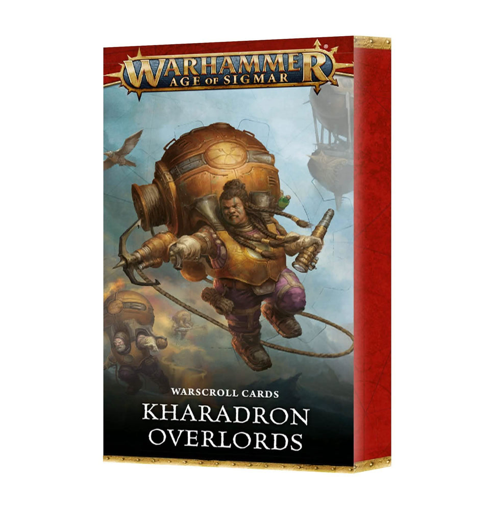WARHAMMER: AGE OF SIGMAR KHARADRON OVERLORDS WARSCROLL CARDS