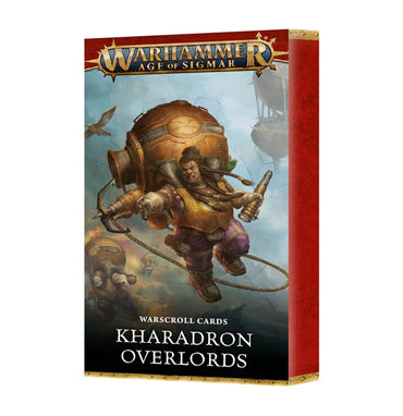 WARHAMMER: AGE OF SIGMAR KHARADRON OVERLORDS WARSCROLL CARDS