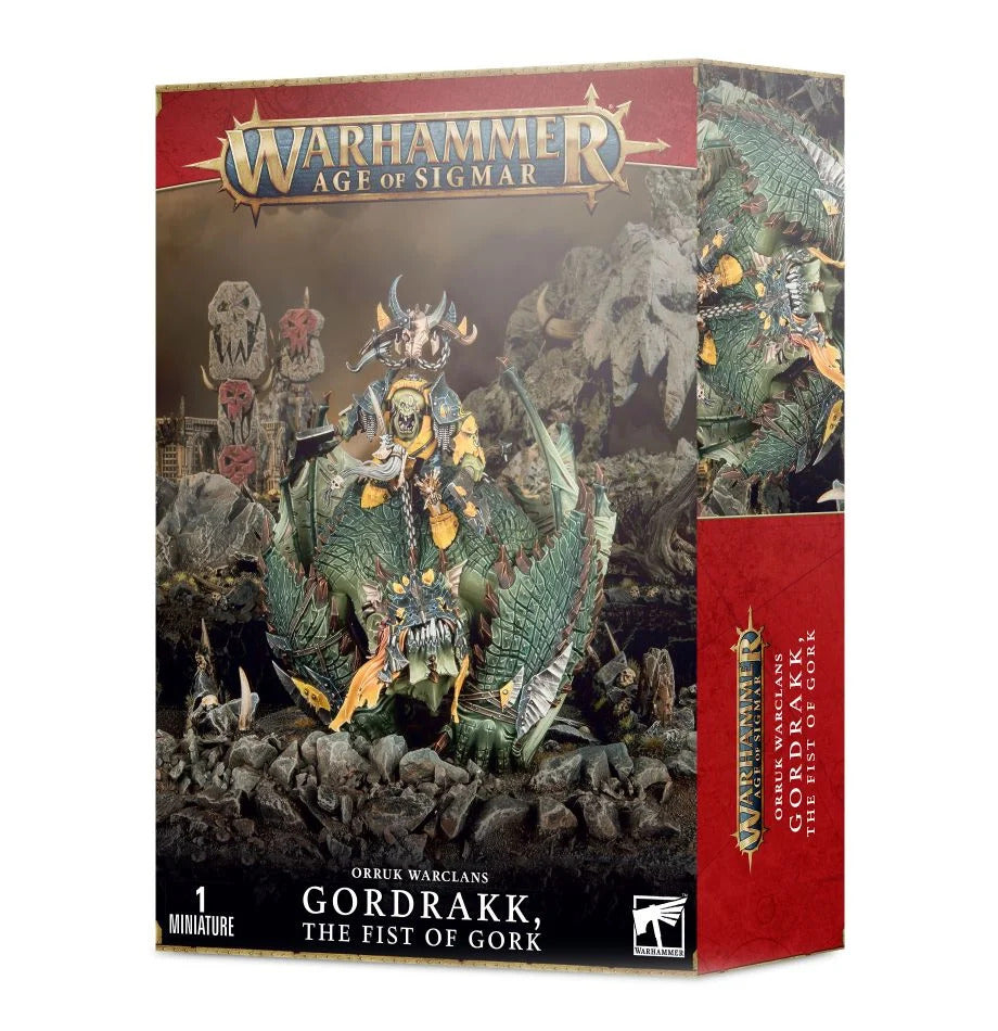 WARHAMMER: AGE OF SIGMAR ORRUK WARCLANS GORDRAKK, THE FIST OF GORK